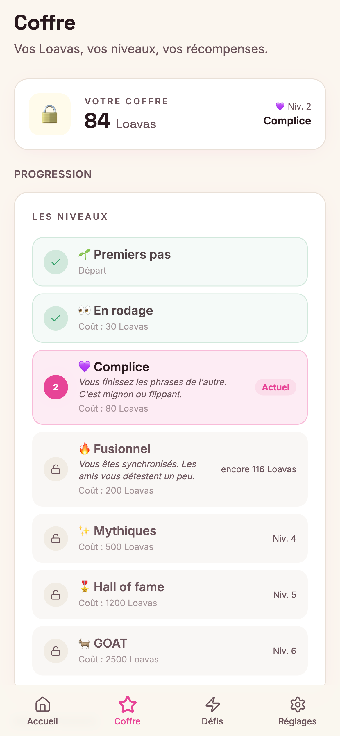 Votre coffre